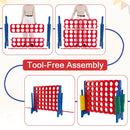 115cm Jumbo Four-in-a-Row Garden Game – TM10225BL