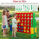 115cm Jumbo Four-in-a-Row Garden Game – TM10225GN