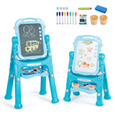 Rotating Kids Art Easel with Drawing Accessories – Green