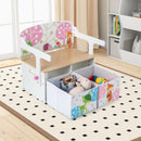 3 in 1 Kids Convertible Activity Bench, Children Table & Chair Set