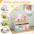 3 in 1 Kids Convertible Activity Bench, Children Table & Chair Set