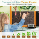 Outdoor Mud Kitchen with Root Viewer Planter – Multicolour