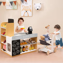 Pretend Grocery Store with Shopping Cart and Checkout – White