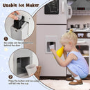 Modular Play Kitchen with Separate Washing Machine – Brown
