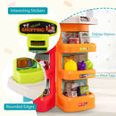 Pretend Supermarket with Shopping Cart and Play Food – Multicolour