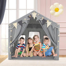 Two-Door Kids Play Tent with Padded Mat and Star Lights – TP10254GR