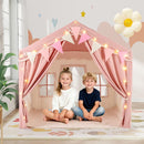 Two-Door Kids Play Tent with Padded Mat and Star Lights – TP10254PI