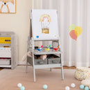 3-in-1 Kids Art Easel with Storage Bins – Grey