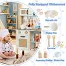 Green Play Kitchen with Lights, Coffee Maker and Chalkboard – Green