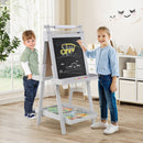 Folding Wooden Art Easel with Three Height Settings – Grey