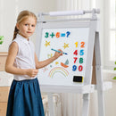 Folding Wooden Art Easel with Three Height Settings – Grey