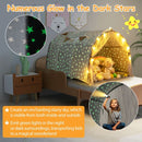 Kids Tunnel Play Tent with Glow-in-the-Dark Stars – Grey