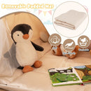 Kids Playhouse Tent with Glowing Stars and Mat – Beige