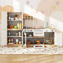 Modular Play Kitchen and Fridge with Circulating Tap – Natural