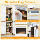 Modular Play Kitchen and Fridge with Circulating Tap – Natural