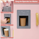 Corner Play Kitchen with Chalkboard, Lights and Ice Maker – Pink