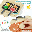 Outdoor Mud Kitchen with Grill Rack and Gardening Tools – Blue