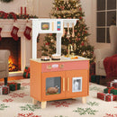 Play Kitchen with Microwave and Ice Dispenser – Orange