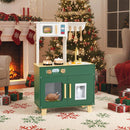 Play Kitchen with Microwave and Ice Dispenser – Green