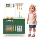 Play Kitchen with Microwave and Ice Dispenser – Green