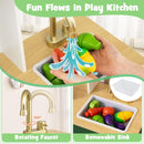 Play Kitchen with Microwave and Ice Dispenser – Green
