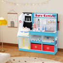 Wooden Toy Medical Centre with Examination Area – Blue