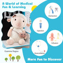 Wooden Toy Medical Centre with Examination Area – Blue