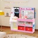Wooden Toy Medical Centre with Examination Area – Pink