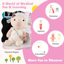 Wooden Toy Medical Centre with Examination Area – Pink