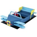Kids Aeroplane Sandpit with Bench Seat – Blue