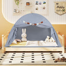Large Kids Canopy Play Tent with Two Windows – Grey