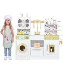 Wooden Play Kitchen with Light-Up Stove product image 2