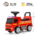 Mercedes-Benz Toddler Ride-On Fire Engine – Red