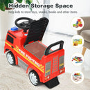 Mercedes-Benz Toddler Ride-On Fire Engine – Red
