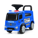Mercedes-Benz Toddler Ride-On Police Car – Blue