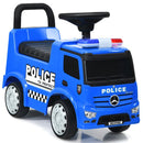 Mercedes-Benz Toddler Ride-On Police Car – Blue