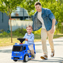 Mercedes-Benz Toddler Ride-On Police Car – Blue