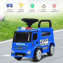 Mercedes-Benz Toddler Ride-On Police Car – Blue
