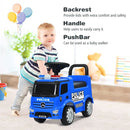 Mercedes-Benz Toddler Ride-On Police Car – Blue