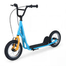 Youth Scooter with 32cm Air-Filled Wheels and Dual Handbrakes – Navy