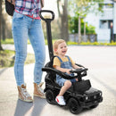 Mercedes-Benz 3-in-1 Push Car with Canopy – Black