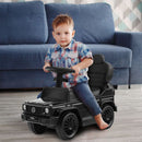 Mercedes-Benz 3-in-1 Push Car with Canopy – Black