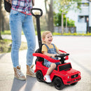 Mercedes-Benz 3-in-1 Push Car with Canopy – Red