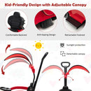 Mercedes-Benz 3-in-1 Push Car with Canopy – Red