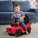 Mercedes-Benz 3-in-1 Push Car with Canopy – Red