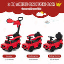 Mercedes-Benz 3-in-1 Push Car with Canopy – Red