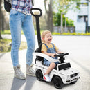 Mercedes-Benz 3-in-1 Push Car with Canopy – White
