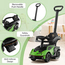 Lamborghini 3-in-1 Toddler Push Car – Green