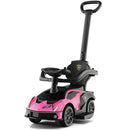 Lamborghini 3-in-1 Toddler Push Car – Pink