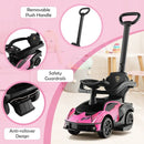Lamborghini 3-in-1 Toddler Push Car – Pink
